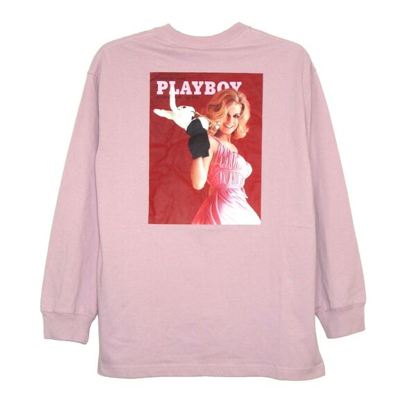 NWT PLAYBOY x GU Playboy Magazine Feb 1964 Long Sleeve T-Shirt Size M - Picture 1 of 8